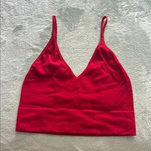 Bozzolo Red Crop Top